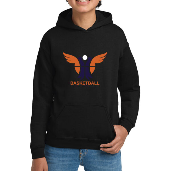Mirage Basketball Youth Heavy Blend Hooded Sweatshirt Thumbnail